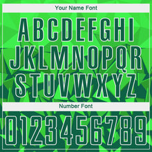 Load image into Gallery viewer, Custom Green Grass Green-White Sublimation Soccer Uniform Jersey

