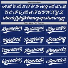 Load image into Gallery viewer, Custom Royal White Two-Button Unisex Softball Jersey
