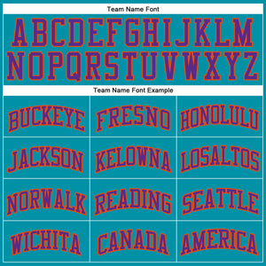 Custom Teal Purple-Orange Authentic Throwback Basketball Jersey