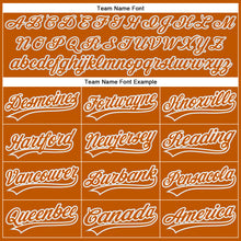 Load image into Gallery viewer, Custom Texas Orange White-Gray Authentic Baseball Jersey
