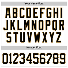 Load image into Gallery viewer, Custom White Black-Old Gold Authentic Sleeveless Baseball Jersey
