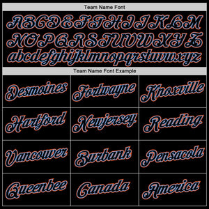 Custom Stitched Black Black-Orange Sports Pullover Sweatshirt Hoodie