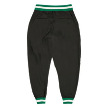 Load image into Gallery viewer, Custom Black Kelly Green-White Sports Pants
