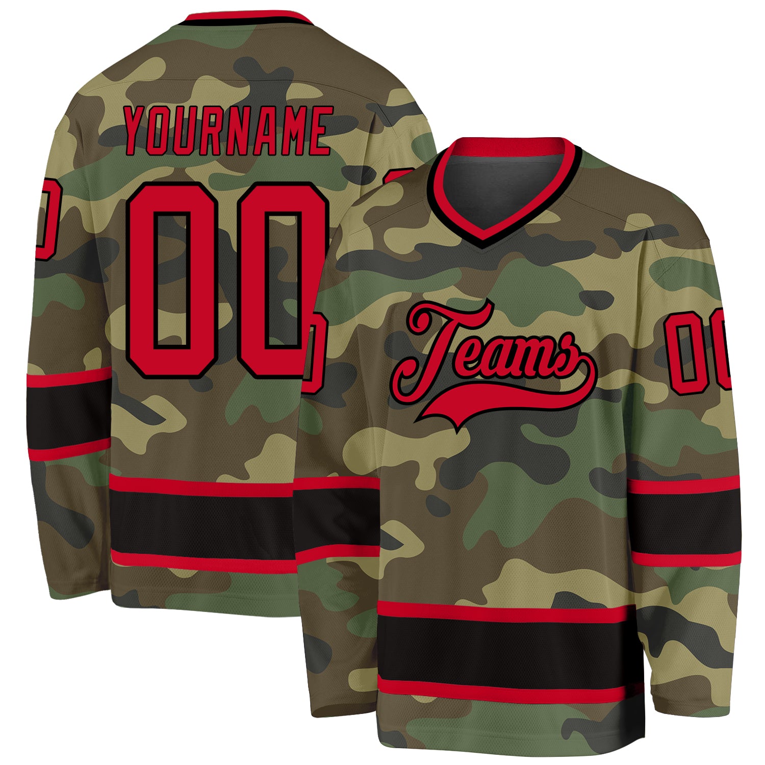 camouflage jersey design