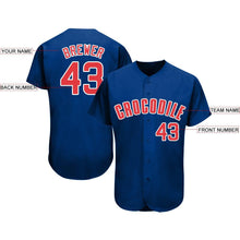 Load image into Gallery viewer, Custom Royal Red-White Baseball Jersey
