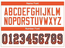 Load image into Gallery viewer, Custom Gray Orange-Navy Mesh Drift Fashion Football Jersey
