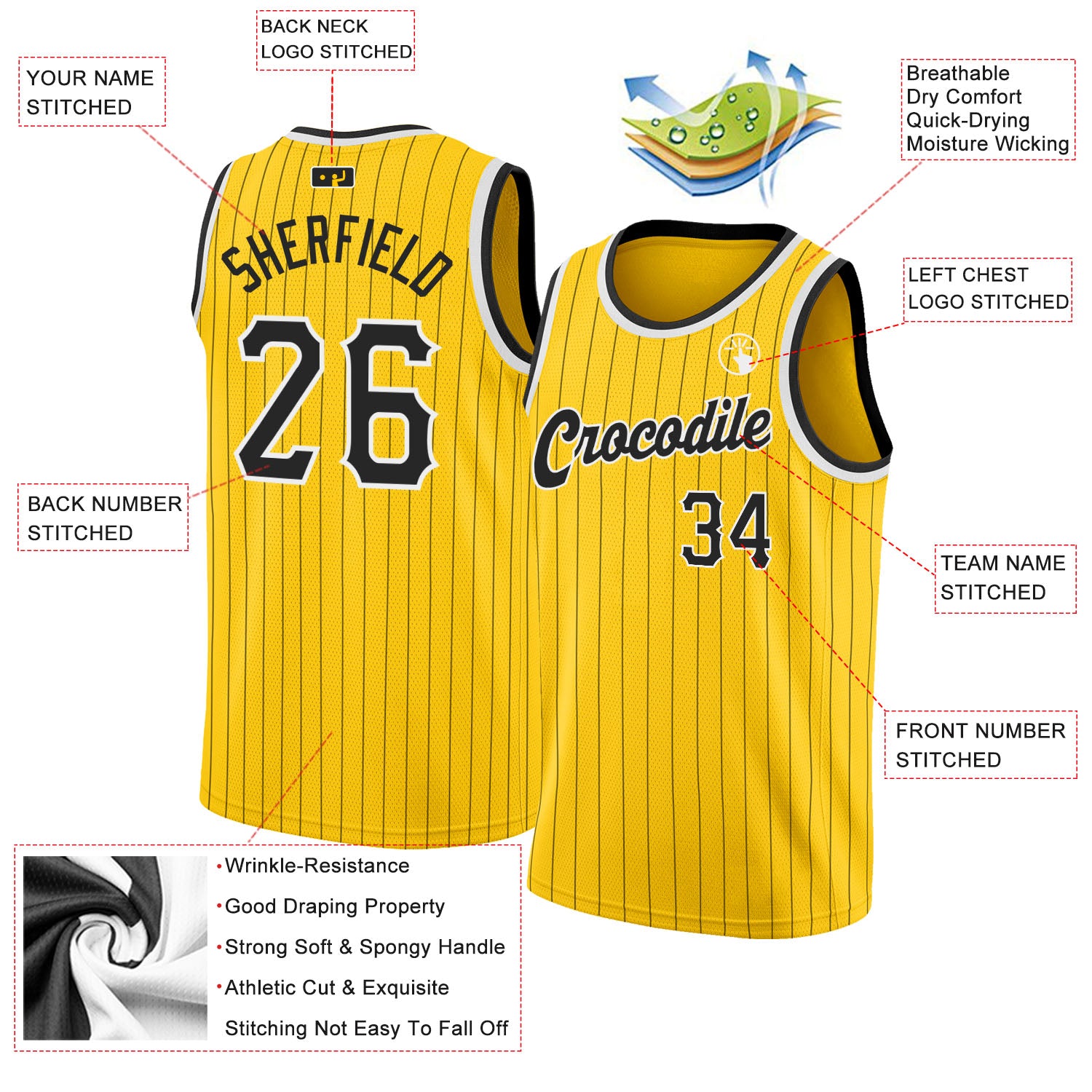 Creat Basketball Purple Purple Rib-Knit Old Gold Jersey – FiitgCustom