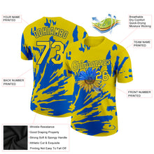 Load image into Gallery viewer, Custom 3D Pattern Design Ukraine Sunflower Nightingale Performance T-Shirt
