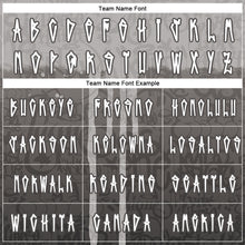 Load image into Gallery viewer, Custom Graffiti Pattern White-Gray 3D Picaxao Authentic Baseball Jersey
