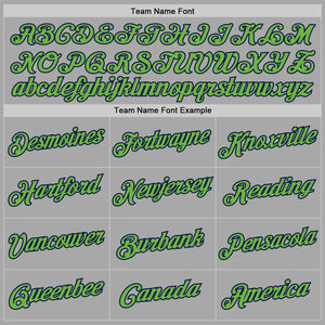 Custom Stitched Gray Neon Green-Navy Sports Pullover Sweatshirt Hoodie