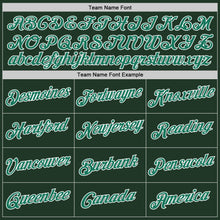 Load image into Gallery viewer, Custom Stitched Green Kelly Green-White Sports Pullover Sweatshirt Hoodie

