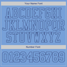 Load image into Gallery viewer, Custom Stitched Light Blue Light Blue-Royal Sports Pullover Sweatshirt Hoodie
