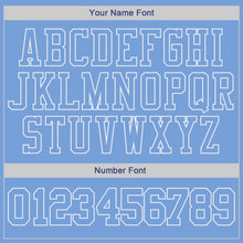 Load image into Gallery viewer, Custom Stitched Light Blue Light Blue-White Sports Pullover Sweatshirt Hoodie
