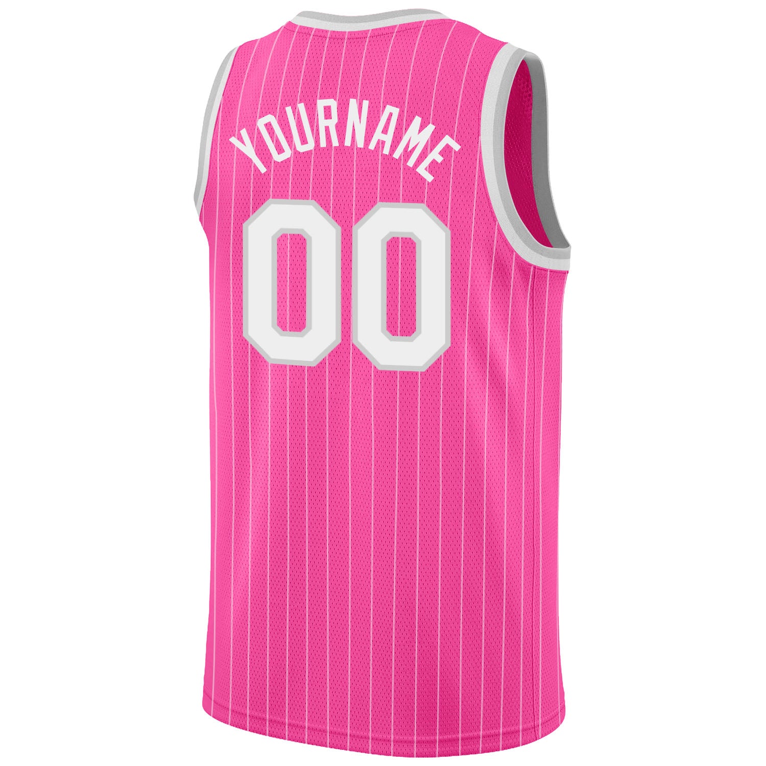 Custom pink basketball jersey number iPhone case