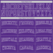 Load image into Gallery viewer, Custom Stitched Purple Purple-White 3D Pattern Design Sports Pullover Sweatshirt Hoodie
