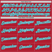 Load image into Gallery viewer, Custom Stitched Red Teal-Black Sports Pullover Sweatshirt Hoodie
