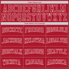 Load image into Gallery viewer, Custom Stitched Red Red-White Sports Pullover Sweatshirt Hoodie
