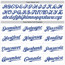 Load image into Gallery viewer, Custom White Royal-Red Authentic Throwback Basketball Jersey
