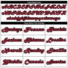 Load image into Gallery viewer, Custom White Cardinal-Black Mesh Authentic Throwback Football Jersey
